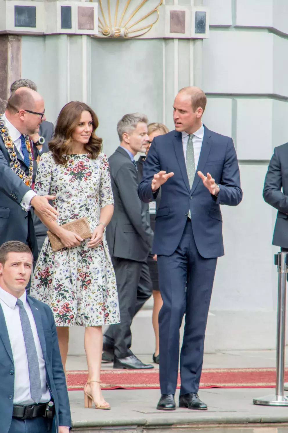 květované šaty kate