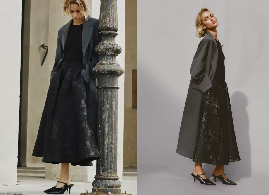 maxi sukně do společnosti