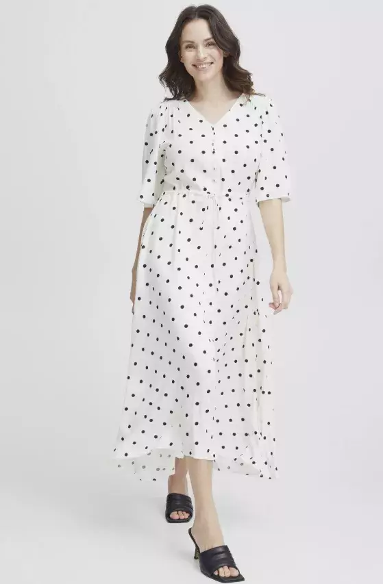 Maxi áčkové šaty s puntíky, Fransa, 1 640 Kč