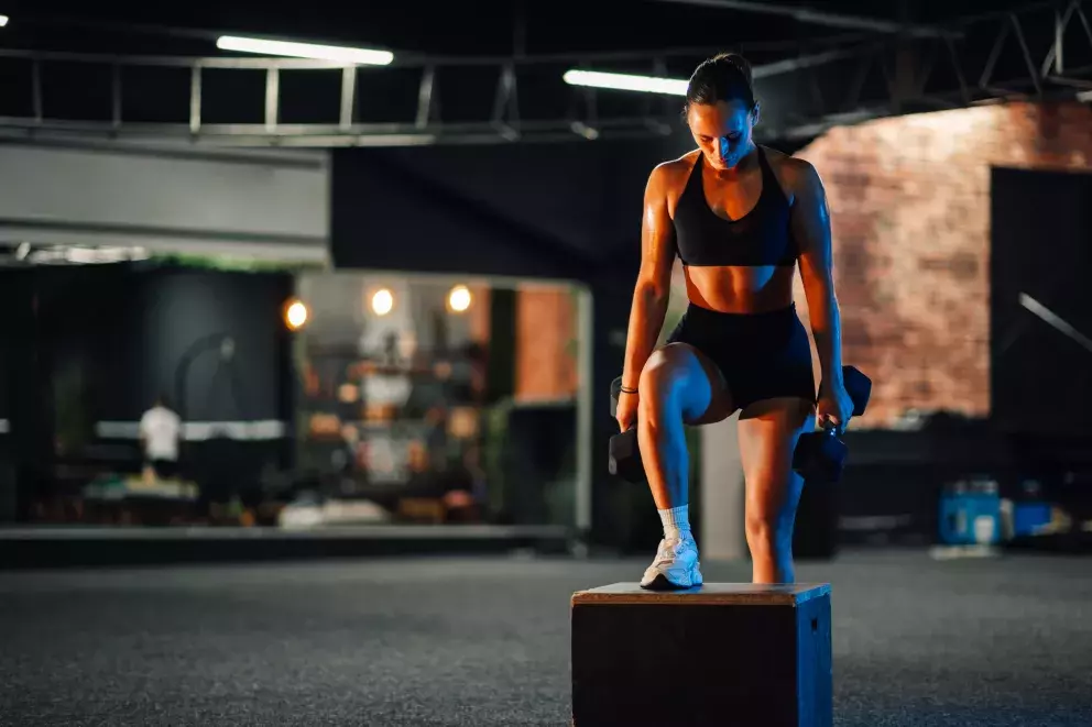 výstup na nízký stupínek