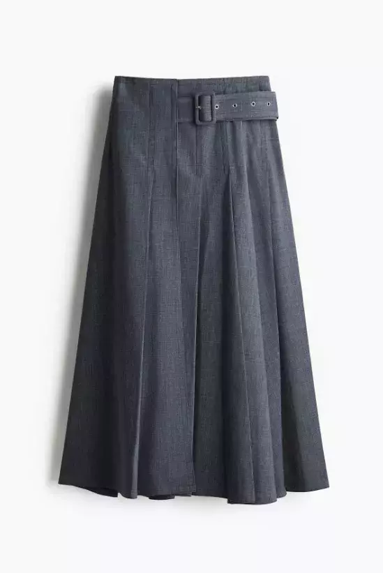 Skládaná áčková sukně, H&M, 1 699 Kč