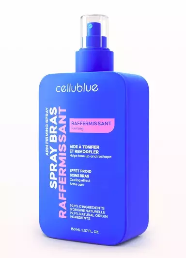 <p>Zpevňující sprej na pažen, Cellublue, 359 Kč</p>
