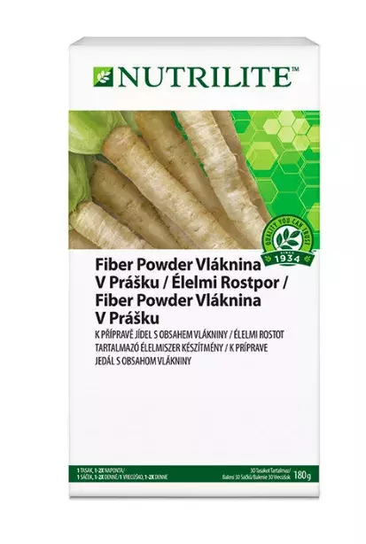 <p>Vláknina v prášku, Nutrilite, 1000 Kč</p>
