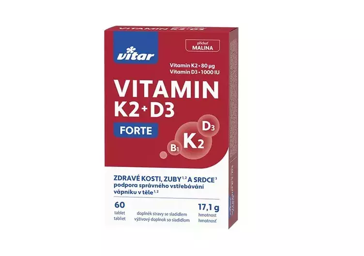 Vitamin K2 a D3