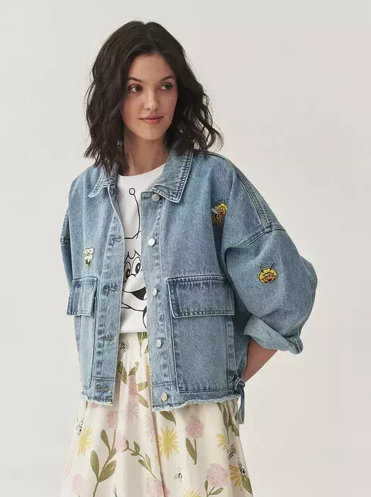 Džínová bunda s regulací, 3499 Kč