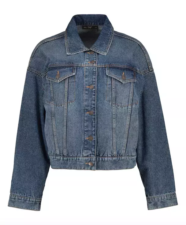 Tmavě modrá denimová bunda 899 Kč