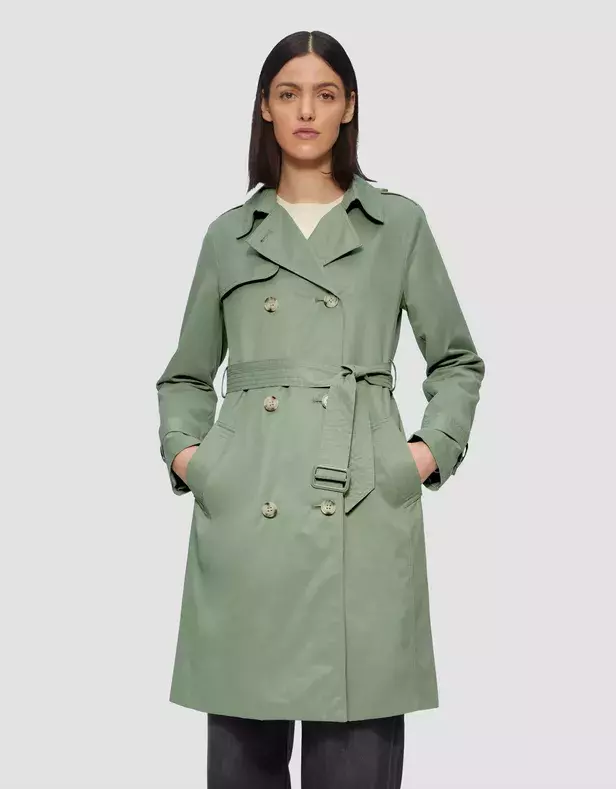 Trenčkot s pruhovanou podšívkou 3.599