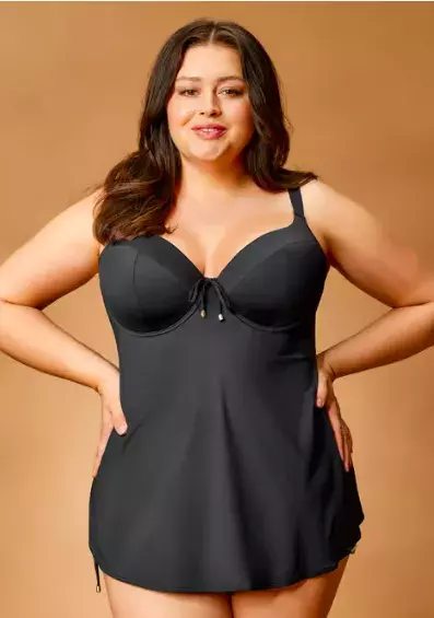 <p>Horní díl tankin Harper Black Plus, Astratex, 1800 Kč</p>
