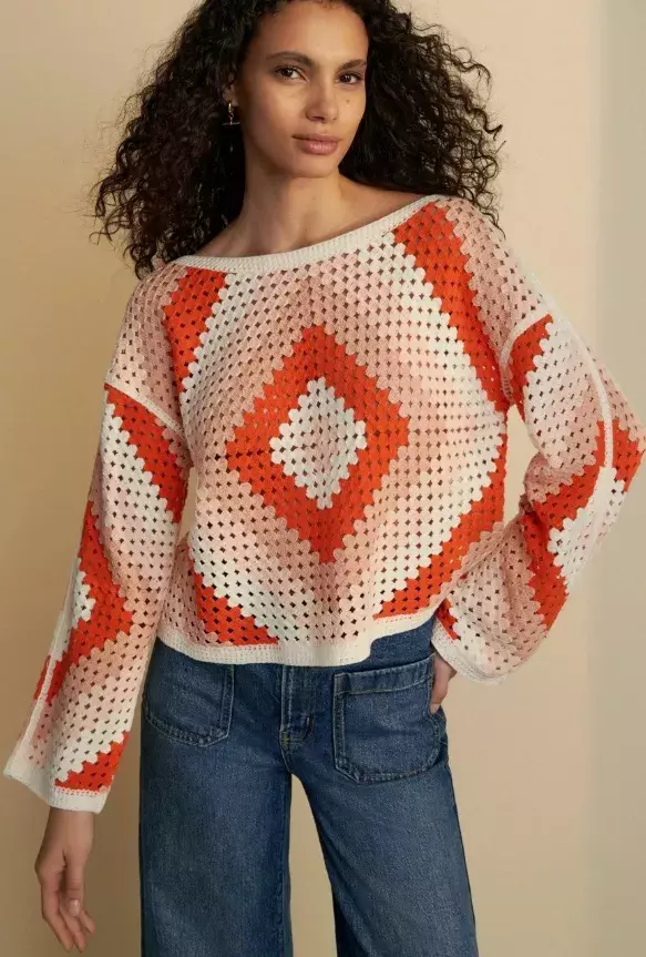 Svetr s lodičkovým výstřihem, Next, 1 420 Kč