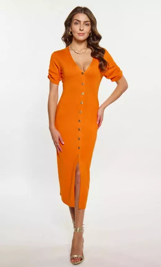 Dlouhé šaty s knoflíky, Faina, 2 425 Kč