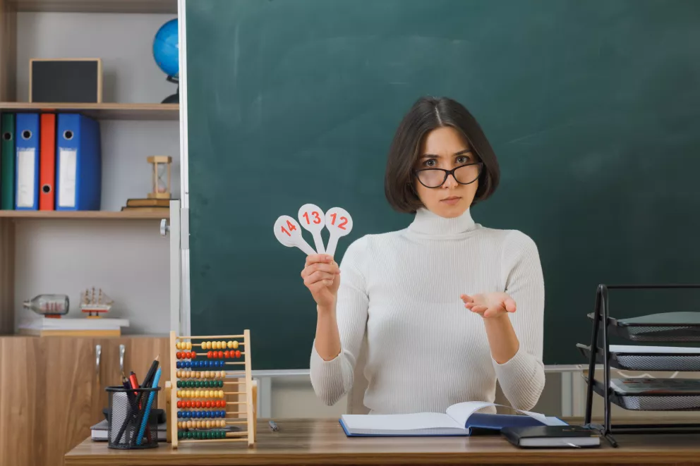 učitelka ve třídě