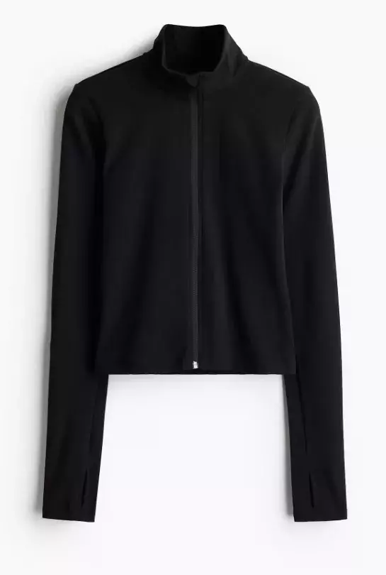 Sportovní bunda na zip SoftMove™, H&M, 719 Kč