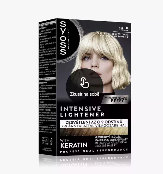 Odbarvovač pro zesvětlení vlasů, Syoss, 112 Kč