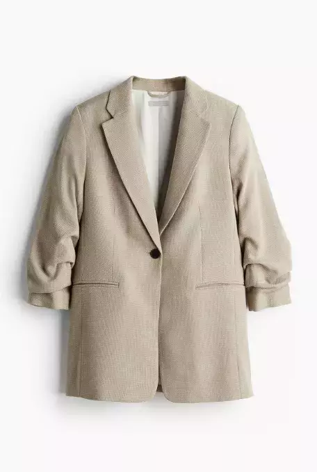 Sako s nabíranými rukávy, H&M, 599 Kč