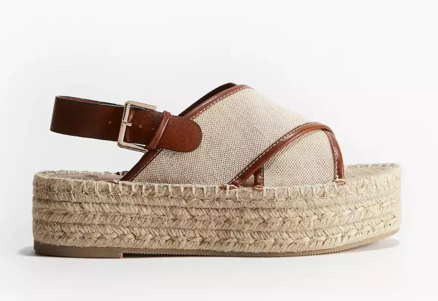 Espadrilky na platformě, H&M, 899 Kč