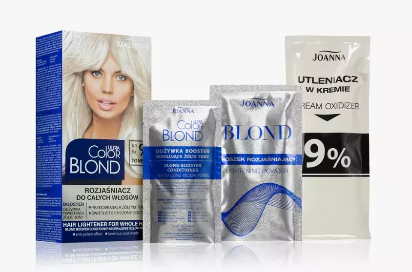 Permanentní platinová barva na vlasy, Joanna, 67 Kč