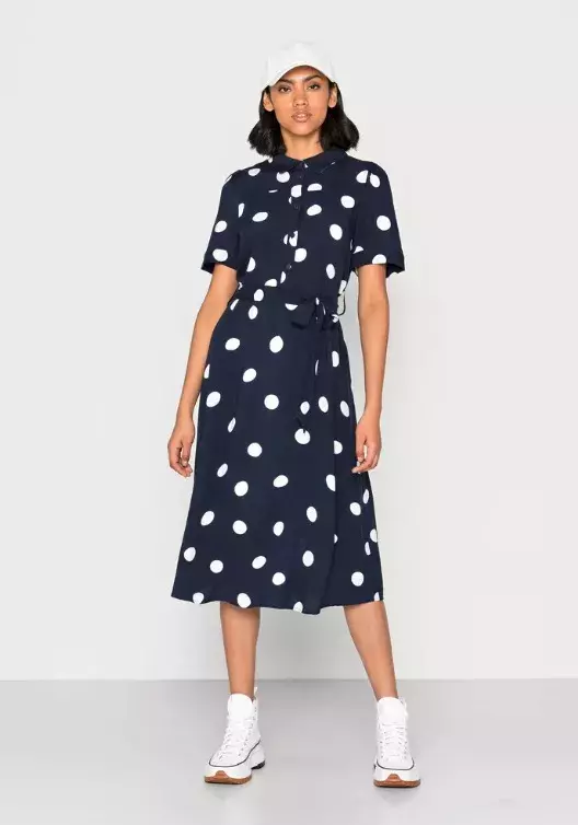 Košilové šaty s velkými puntíky, VILA, 864 Kč