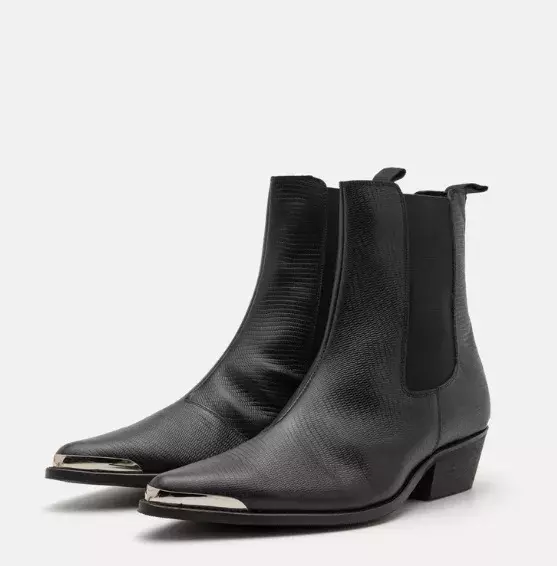 Kovbojské boty s kovovým detailem, Zign, 1 640 Kč