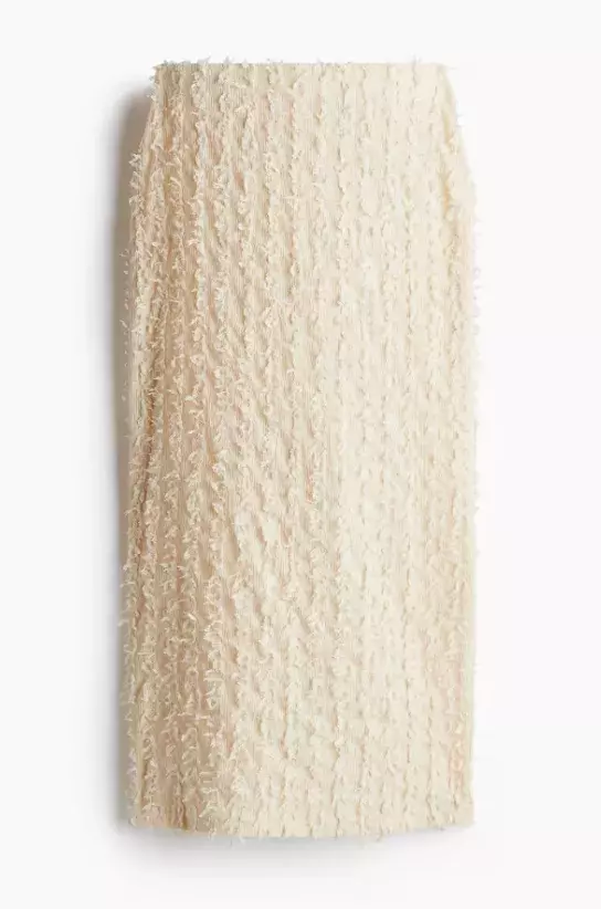 Sukně s třásničkami, H&M, 599 Kč