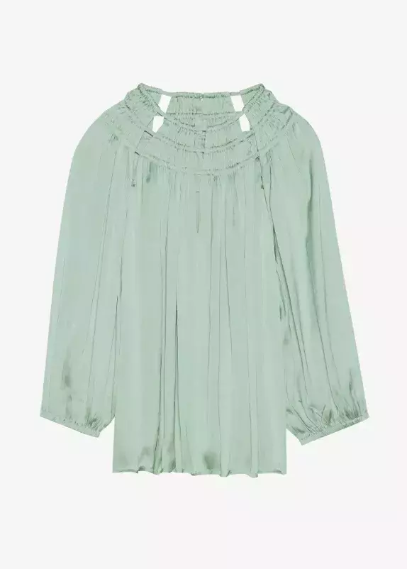 Mentolová blůza s průstřihy, Anna Field, 380 Kč