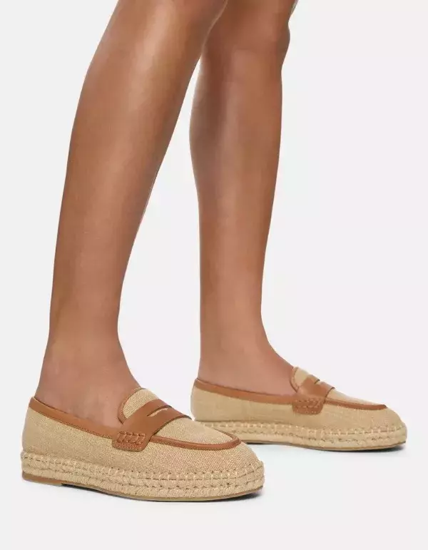 Espadrilky s koženými doplňky, ALDO, 2 409 Kč