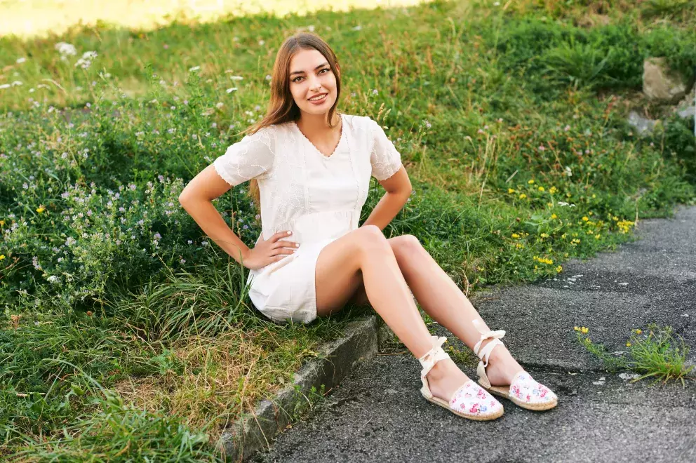 romantické espadrilky