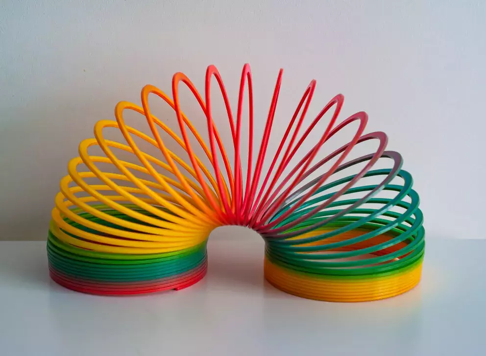 Barevná pružina