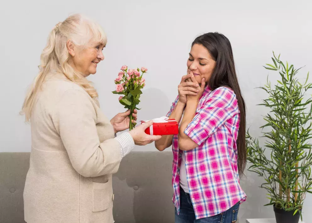 matka, dcera, péče, vnoučata, 