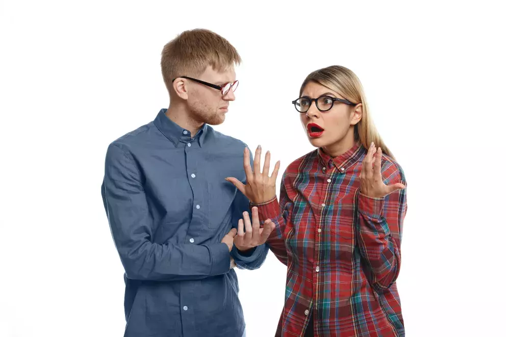 muž, žena, hádka, problémy