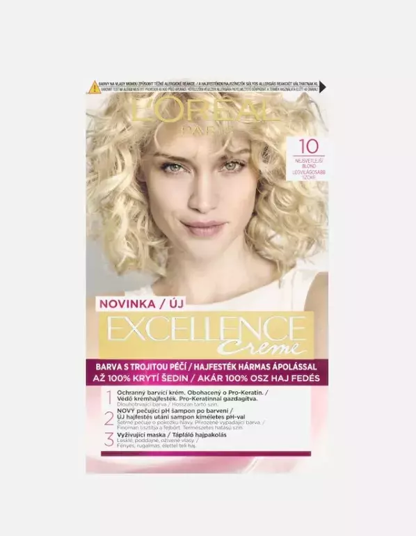 L’Oréal Paris, barva na vlasy v odstínu nejsvětlejší blond, Douglas, 167 Kč