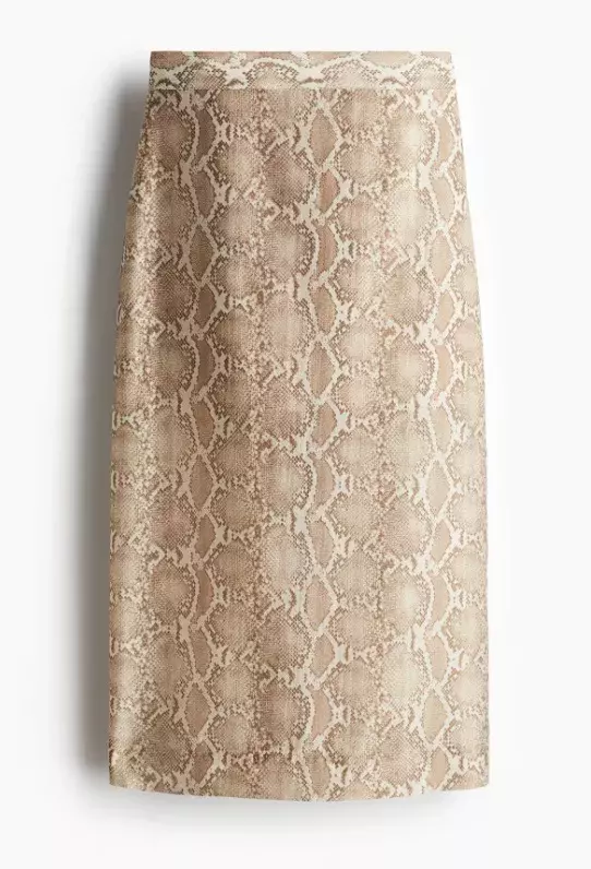 Pouzdrová sukně ze směsi lyocellu, H&M, 599 Kč