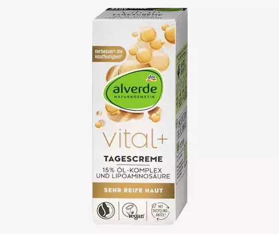 alverde NATURKOSMETIK Vital+ denní krém