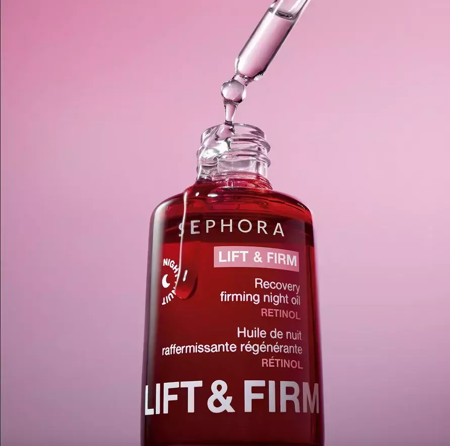 Lift & Firm - Regenerační noční zpevňující olej