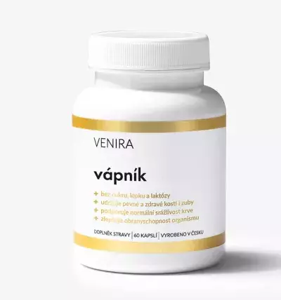 <p>Venira vápník, 60 kapslí, 149 Kč</p>
