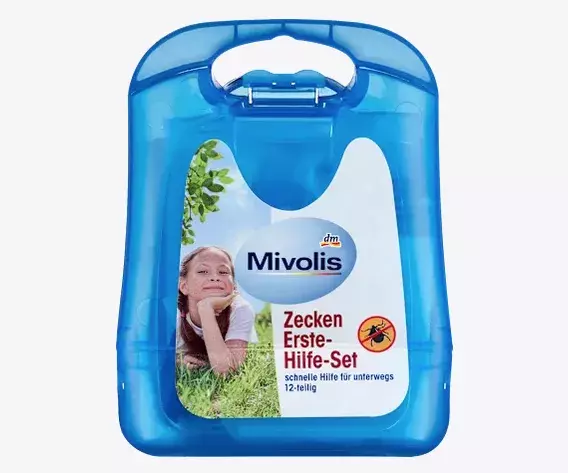 Mivolis sada první pomoci proti klíšťatům