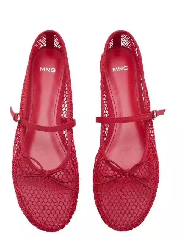 Síťované balerínky, Mango, 999 Kč