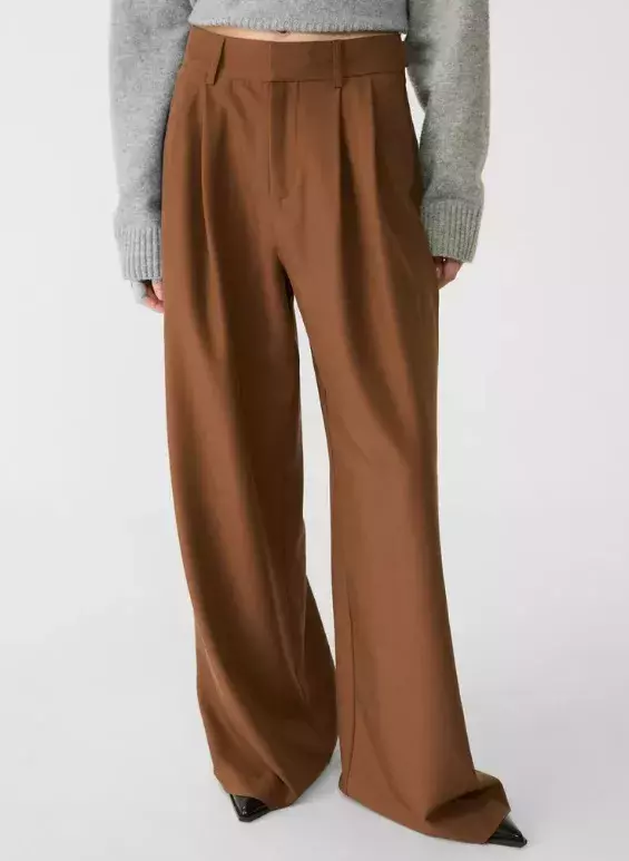 Kalhoty se širokými nohavicemi, Stradivarius, 594 Kč