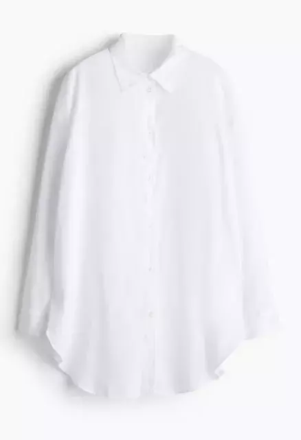 Lněná plážová košile, H&M, 839 Kč