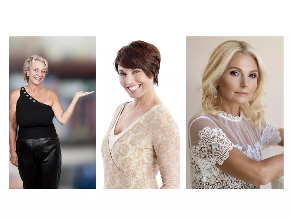 zralé ženy po 50 v elegantních outfitech 