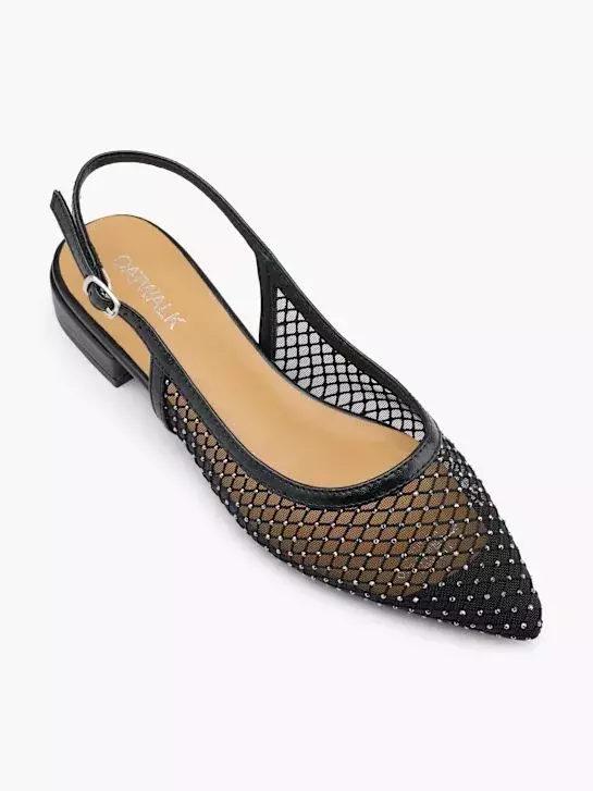 Balerínky s otevřenou patou