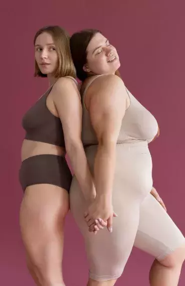 stahovací prádlo plus size