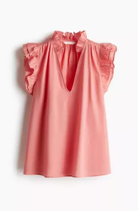 Halenka s volánkovými lemy, H&M, 359 Kč