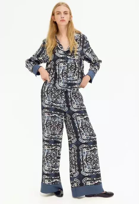 Vzorované etno kalhoty, H&M, 599 Kč