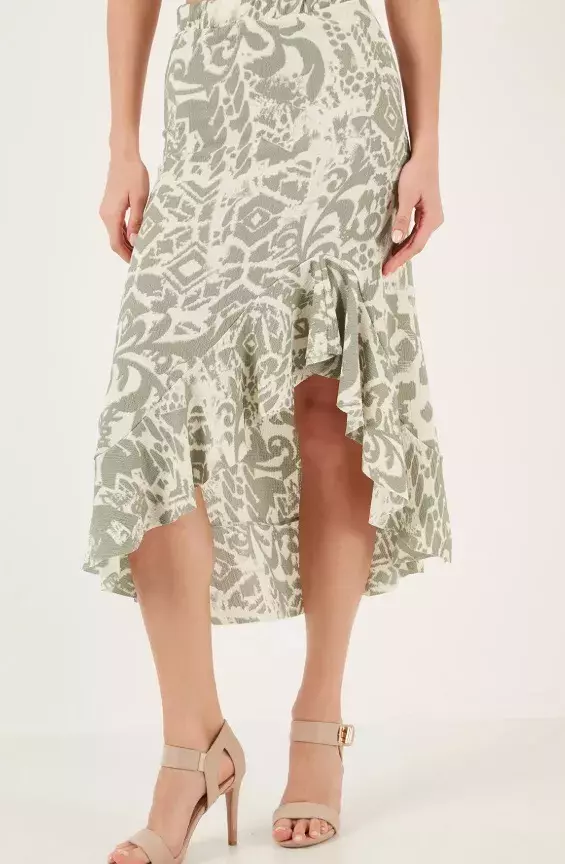 Áčková sukně s potiskem, LELA, 759 Kč