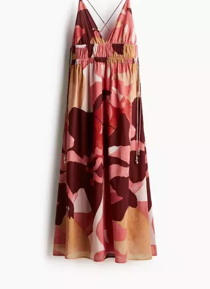 Krepové maxišaty, H&M, 1 459 Kč