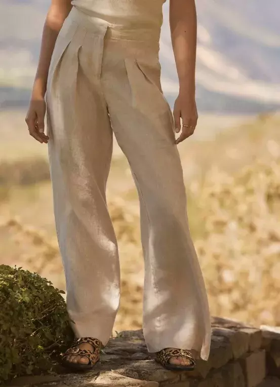 Plátěné kalhoty pro drobnou postavu, Next, 2 365 Kč