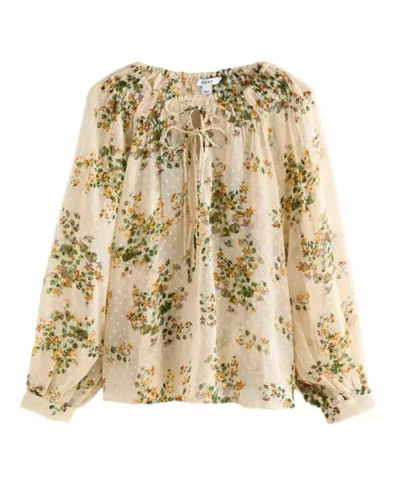 Květovaná blůza, Next, 801 Kč
