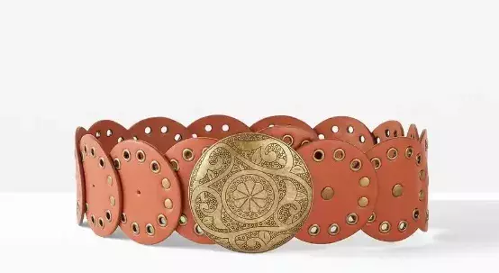 Výrazný opasek s velkou sponou, Bonprix, 499 Kč