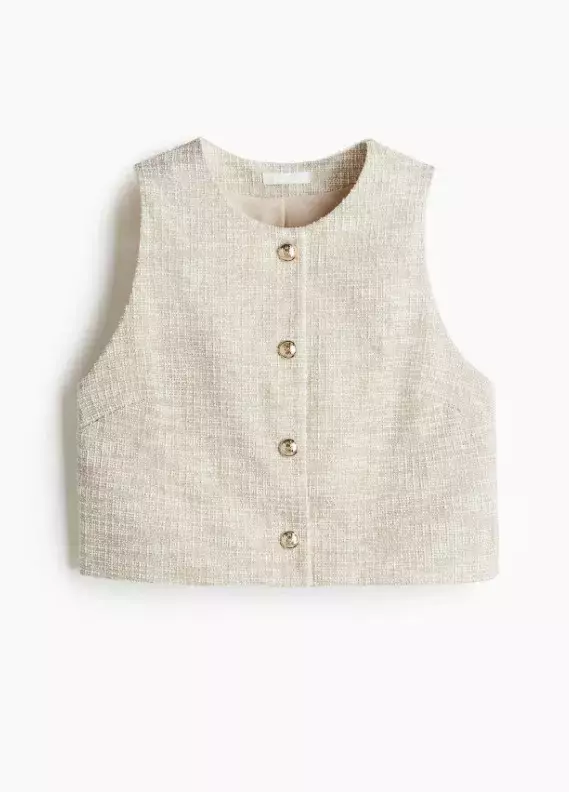 Žerzejová vesta, H&M, 479 Kč