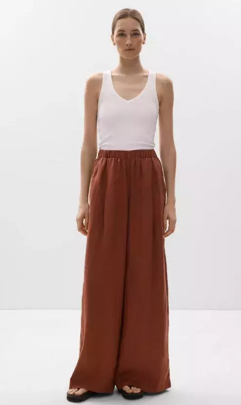 Kalhoty se širokými nohavicemi, OYSHO, 1 299 Kč